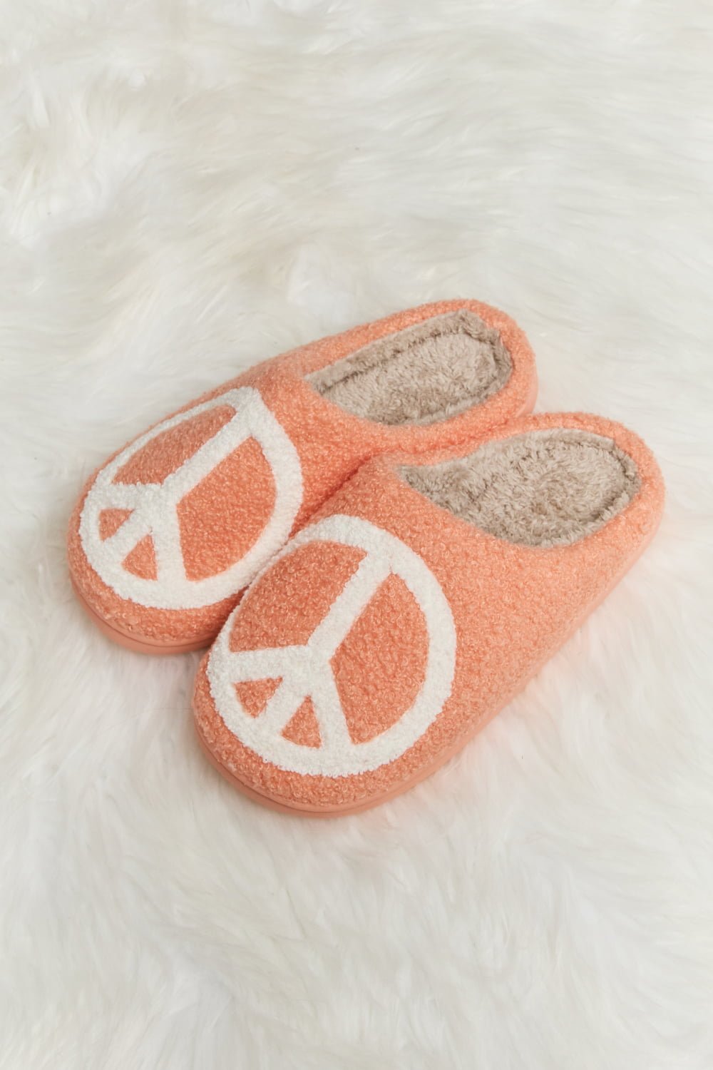 Melody - Printed Plush Slide Slippers