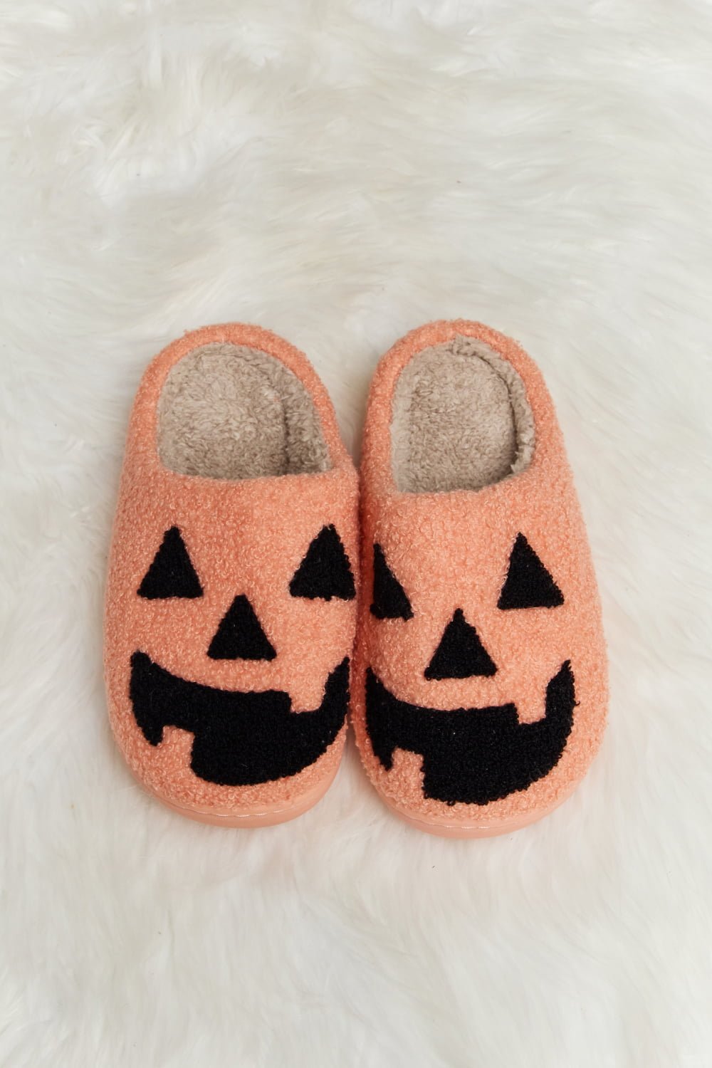 Melody - Printed Plush Slide Slippers