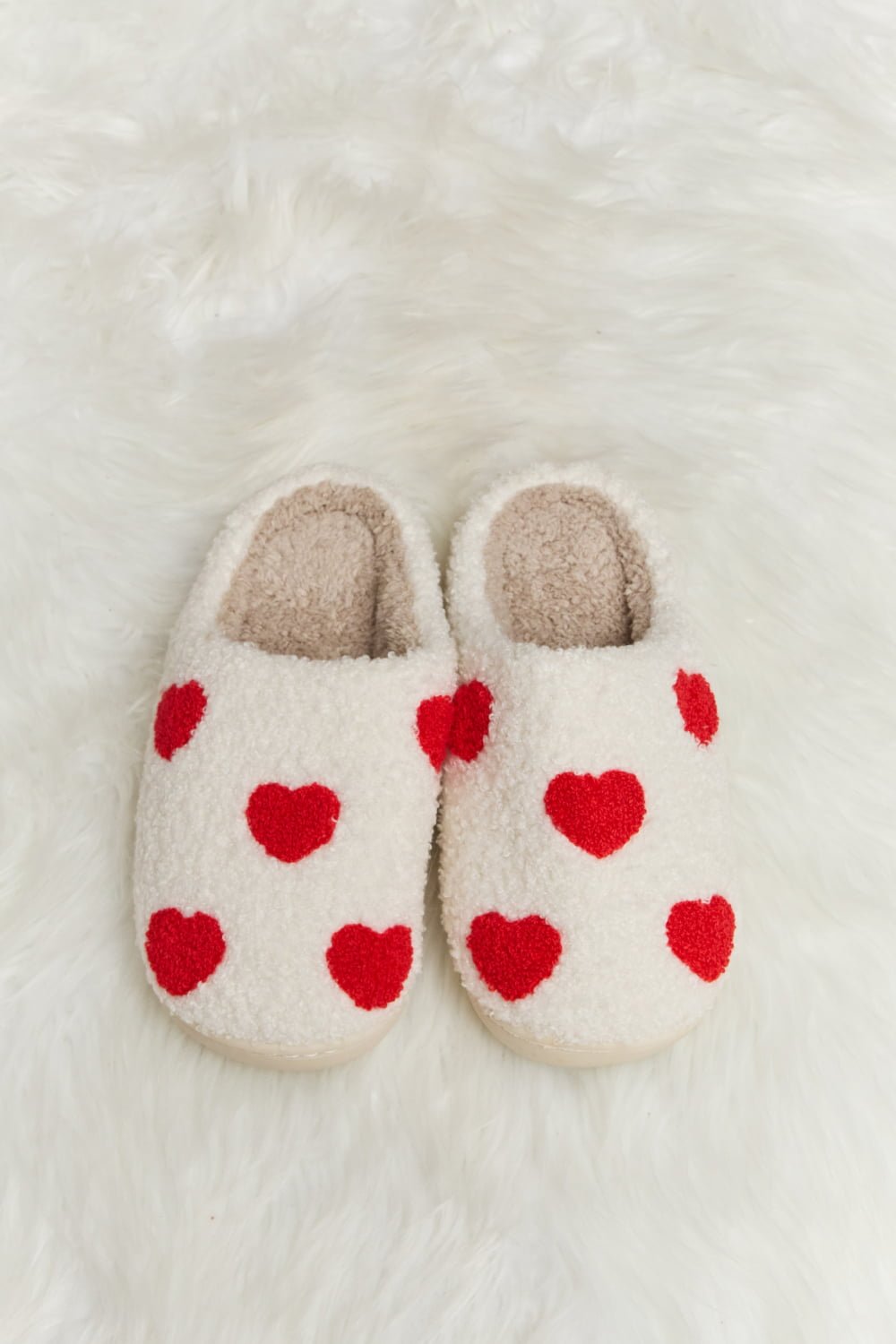 Melody - Printed Plush Slide Slippers