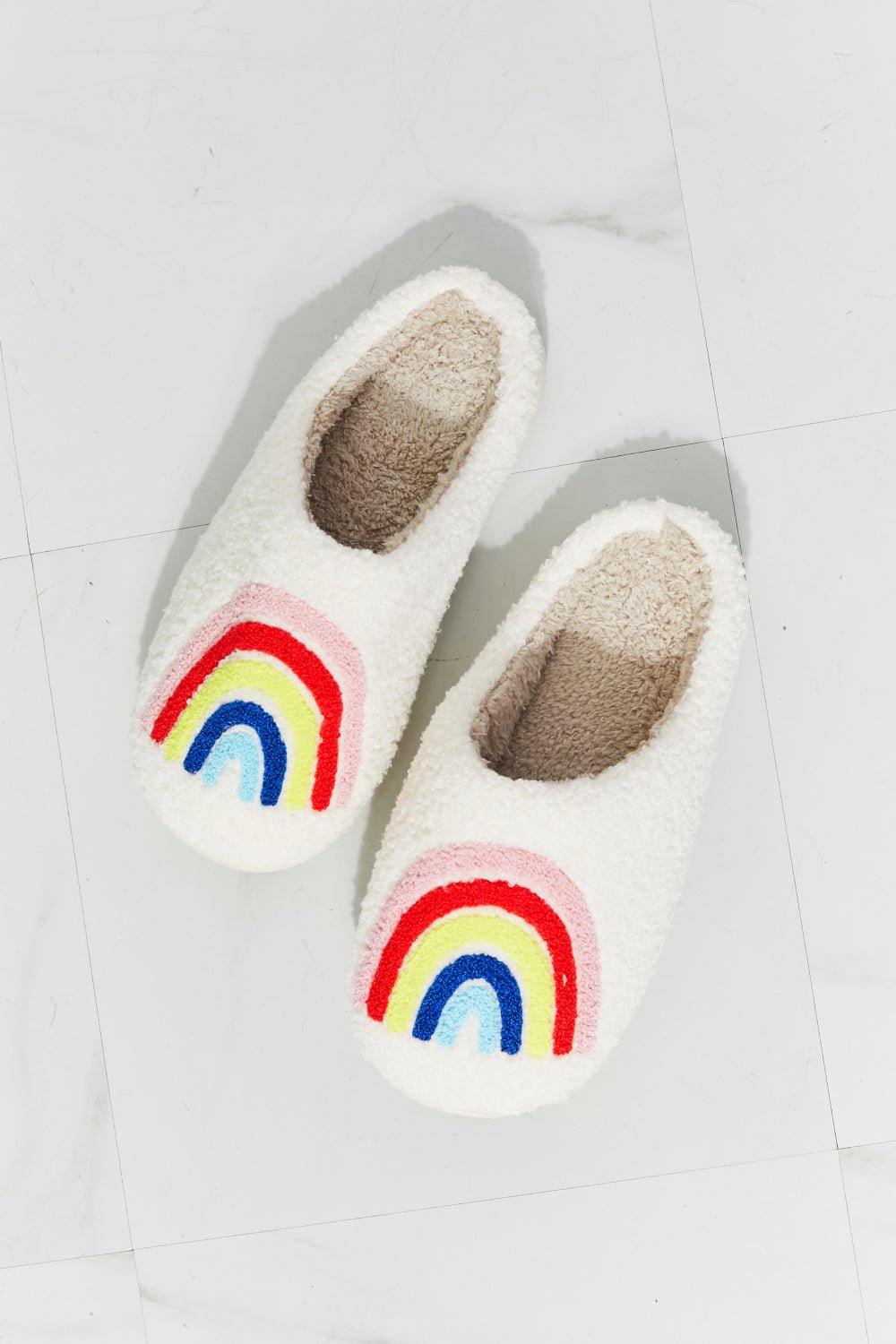 MelodyRainbow Plush Slipper