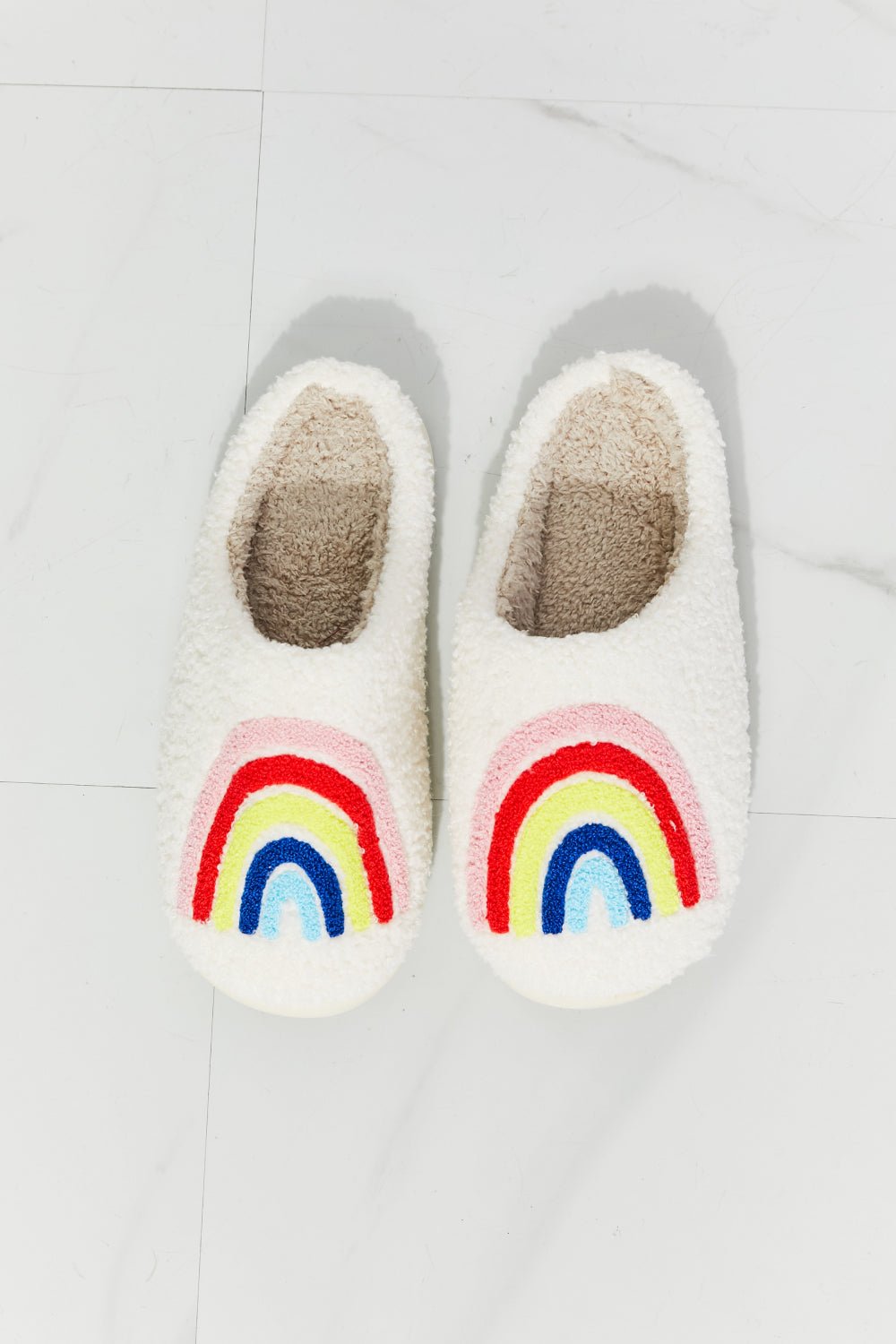 MelodyRainbow Plush Slipper