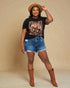 Black & Copper Howdy Rodeo Graphic Tee