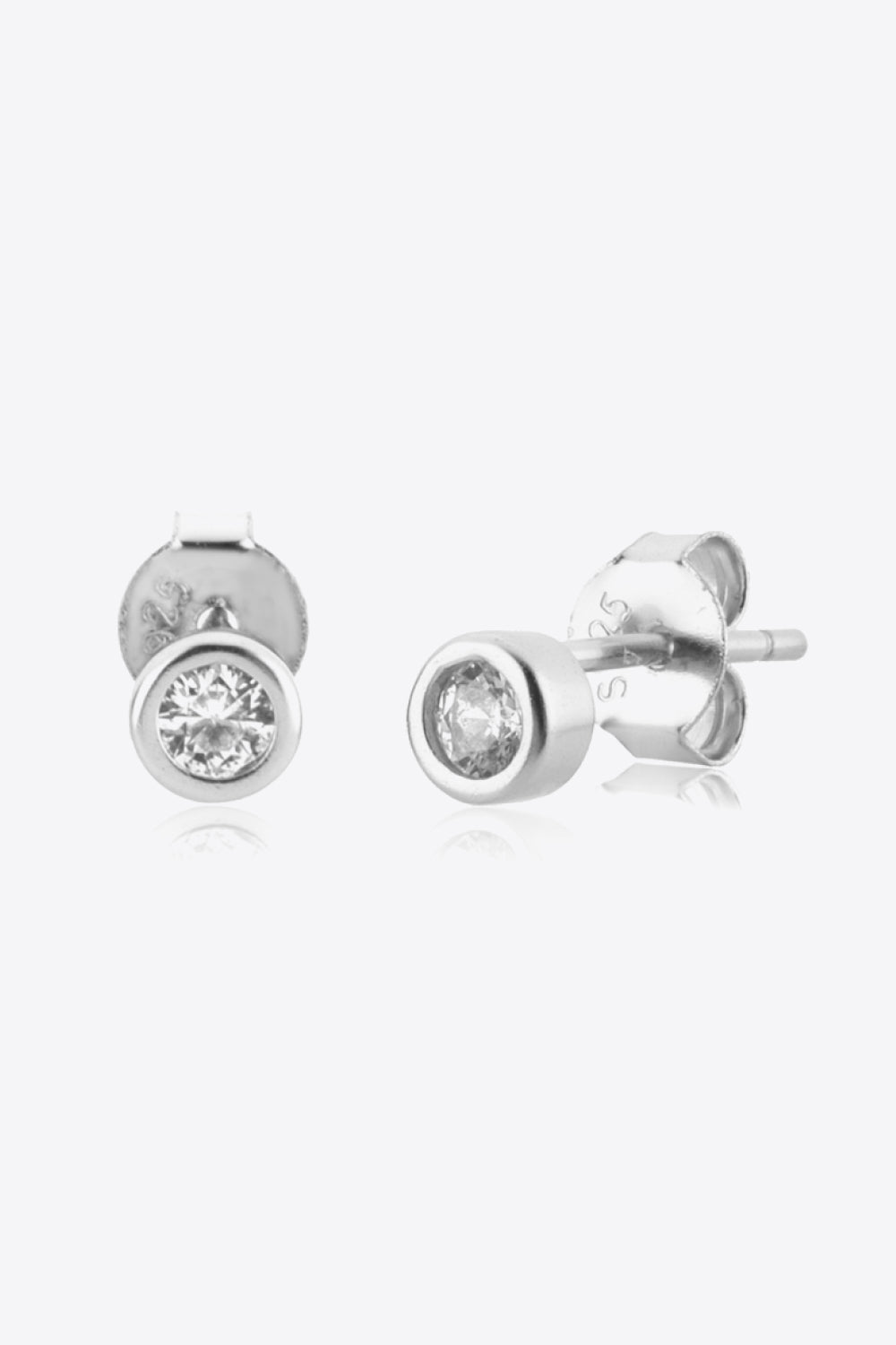 Minimalist Zircon Tiny Stud EarringsEarringsBeach Rose Co.