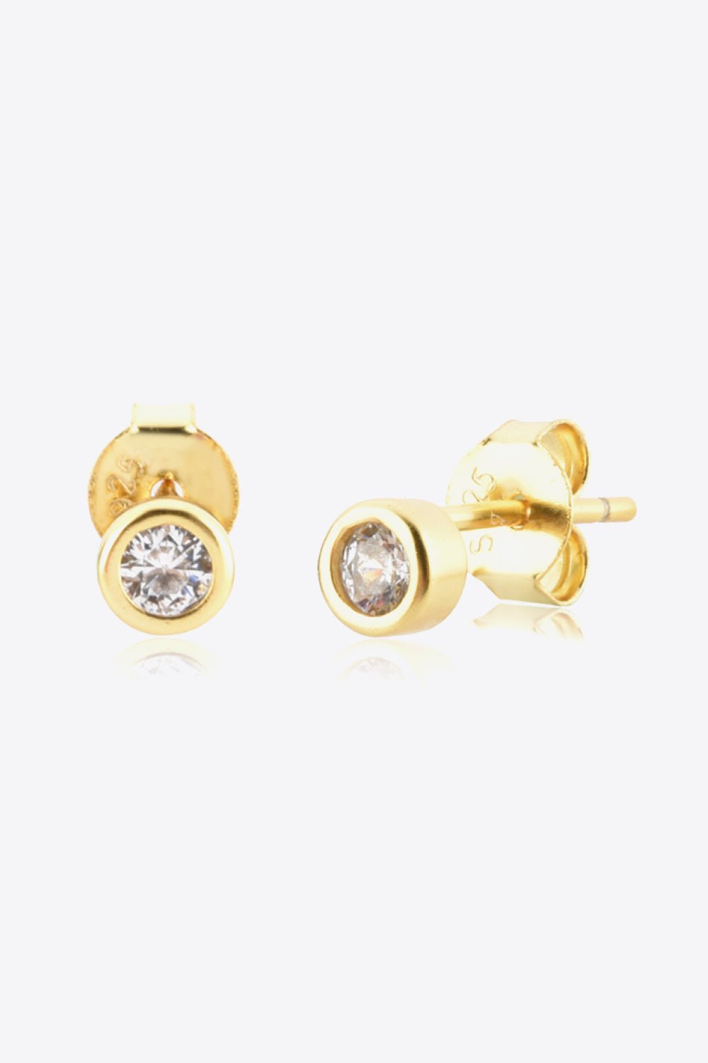 Minimalist Zircon Tiny Stud EarringsEarringsBeach Rose Co.