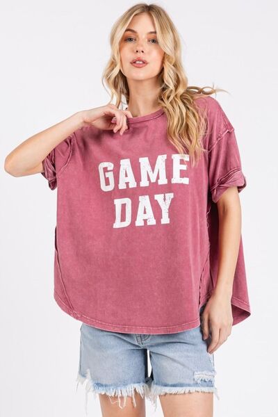 Mittoshop - GAME DAY T-Shirt in Raspberry