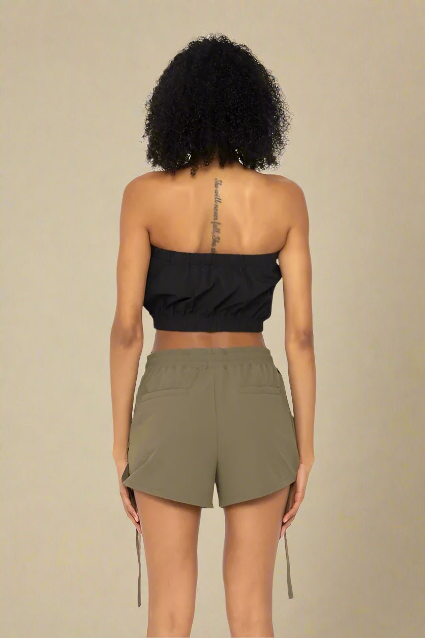 Mono B - Utility Pocket Tube Top – Black