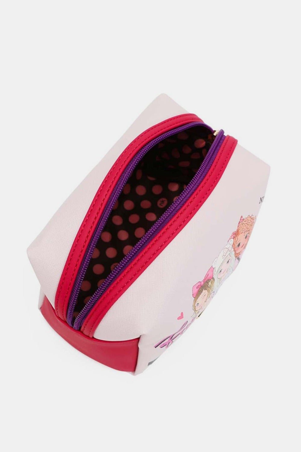 Nicole Lee USA - Eco - Leather Printed Cosmetic Pouch