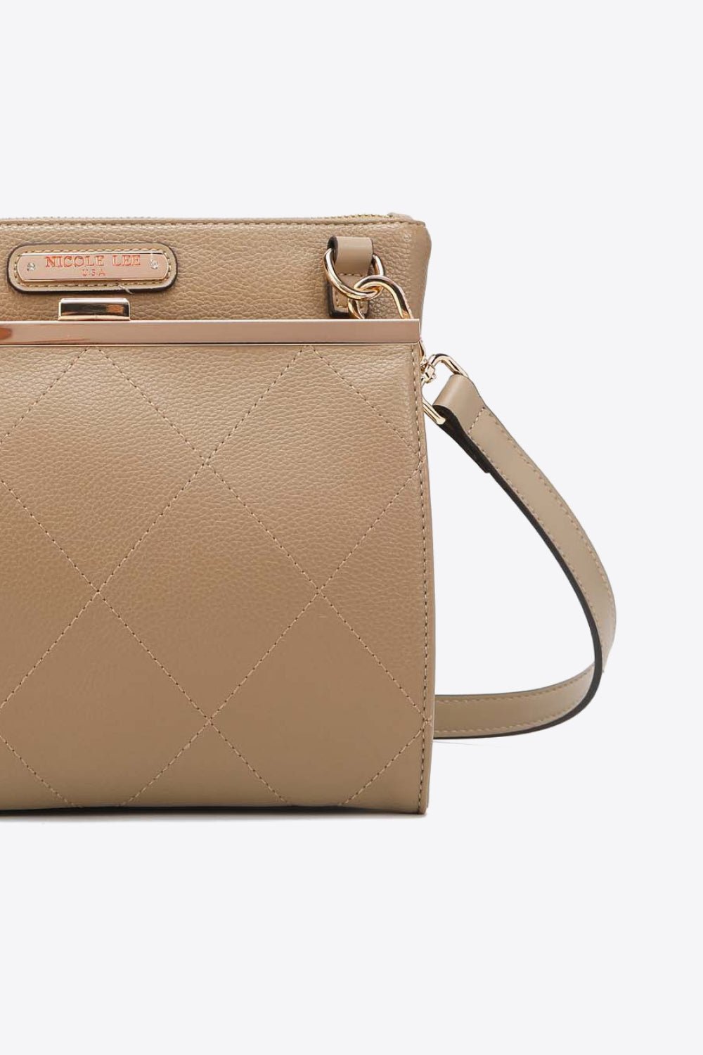 Nicole Lee USA - Pebbled Vegan Leather Cross Body Bag