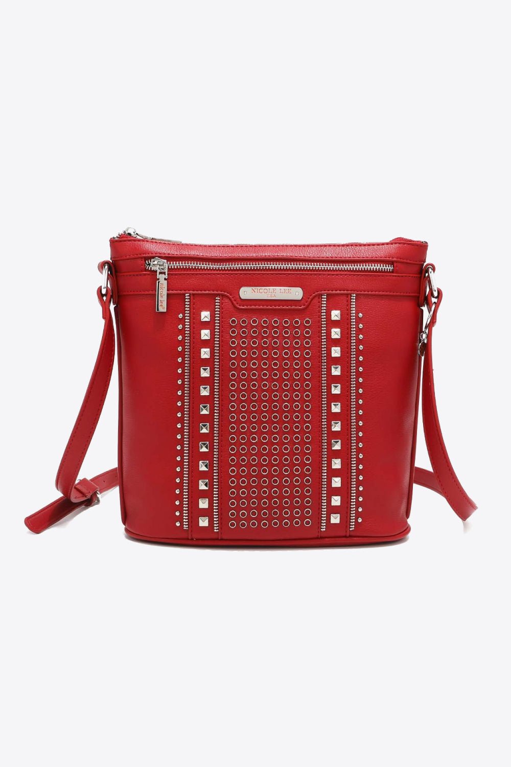 Nicole Lee USA - Pebbled Vegan Leather Love Handbag