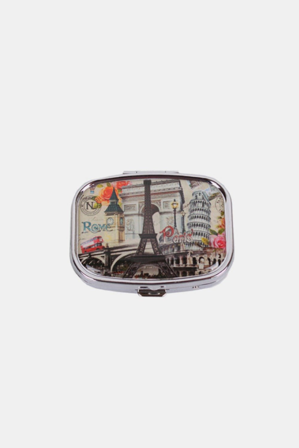 Nicole Lee USA - Printed Metallic Rectangular Pill Case