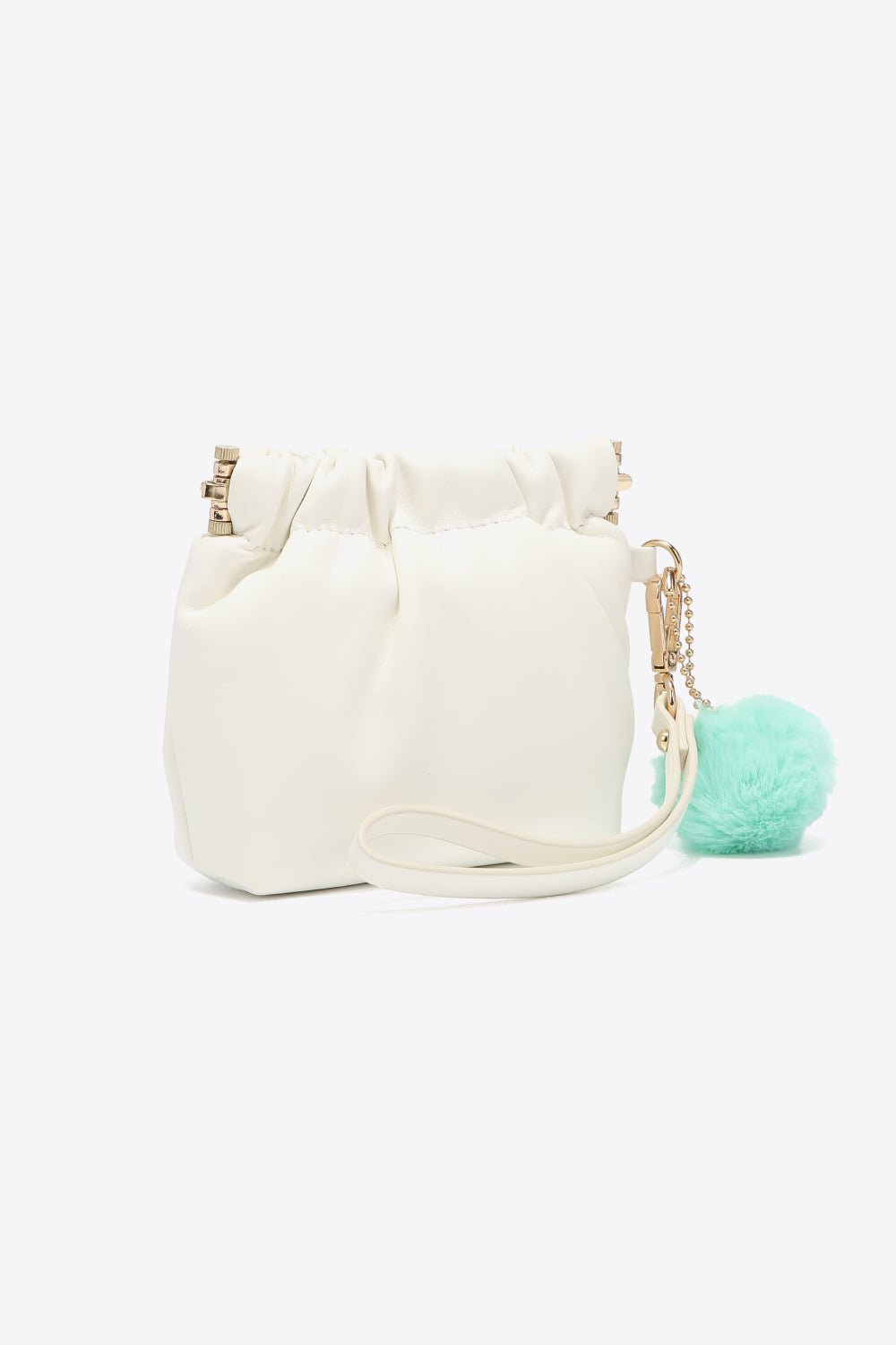 Nicole Lee USA - Vegan Leather Pom - Pom Pouch