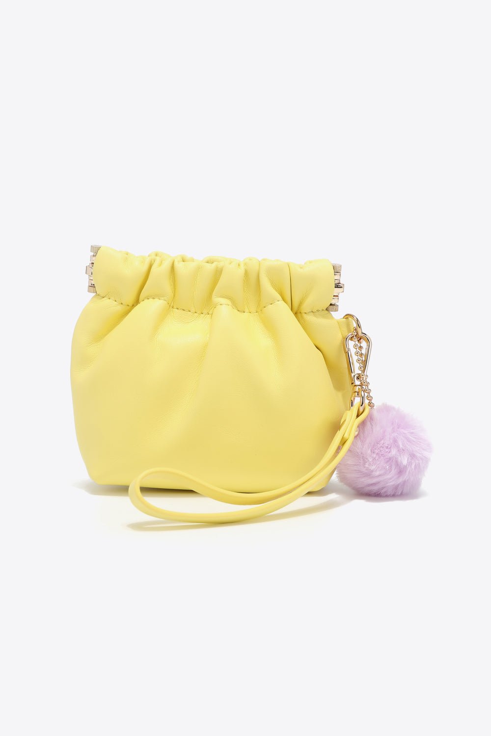 Nicole Lee USA - Vegan Leather Pom - Pom Pouch