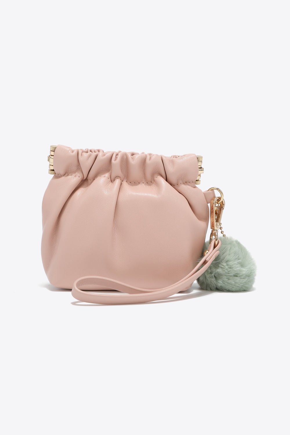 Nicole Lee USA - Vegan Leather Pom - Pom Pouch