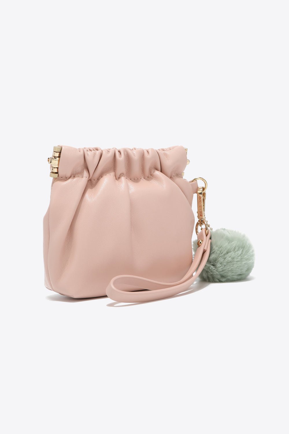 Nicole Lee USA - Vegan Leather Pom - Pom Pouch