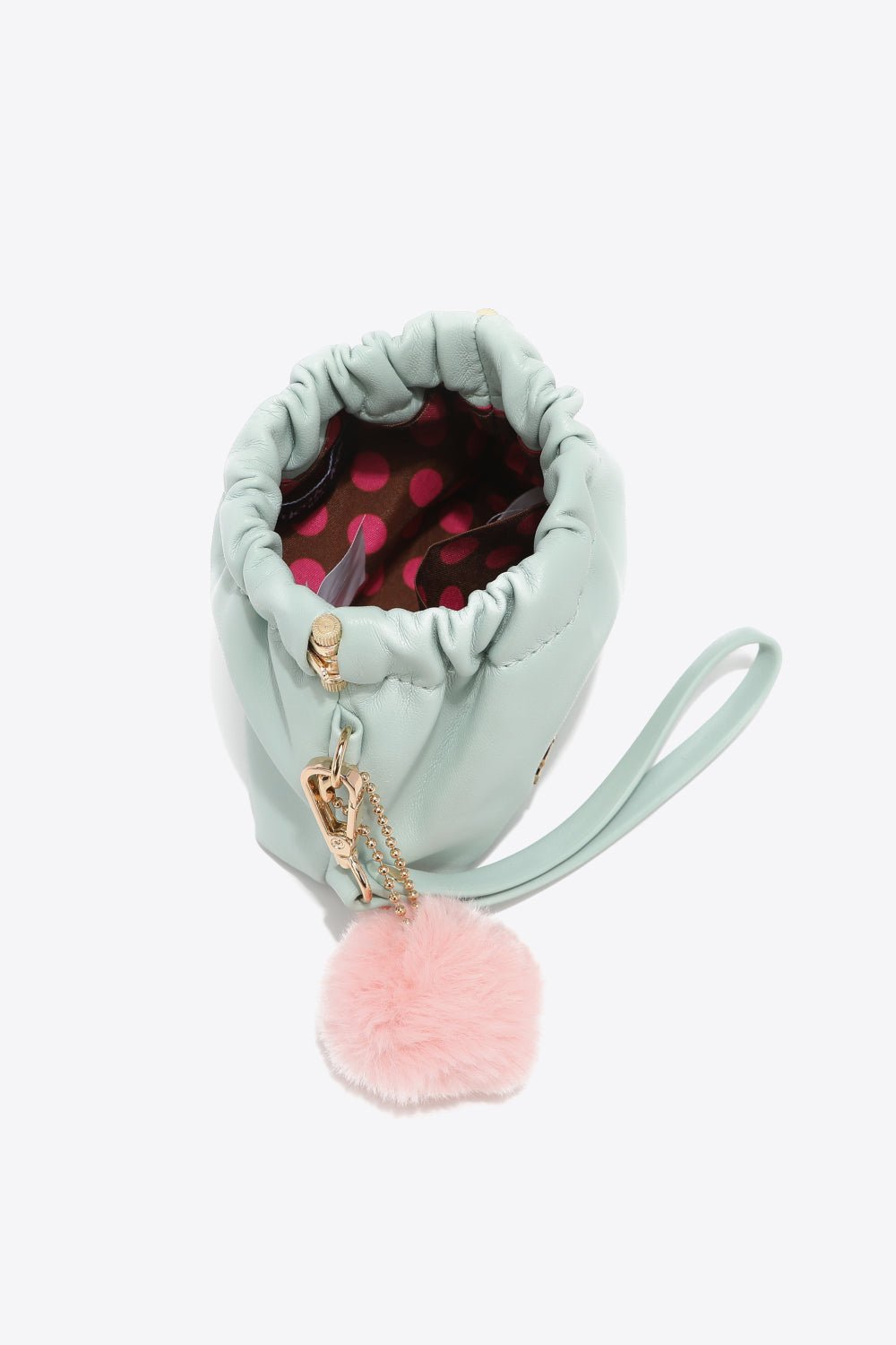 Nicole Lee USA - Vegan Leather Pom - Pom Pouch