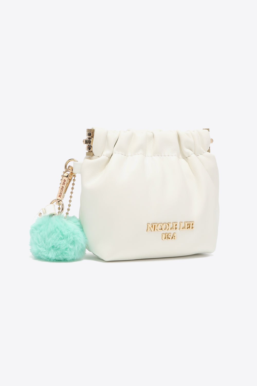 Nicole Lee USA - Vegan Leather Pom - Pom Pouch