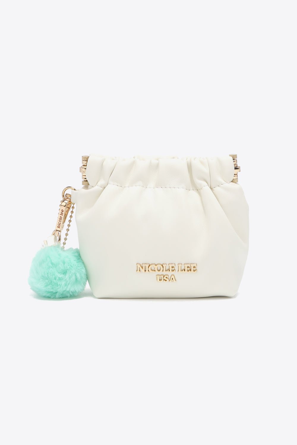 Nicole Lee USA - Vegan Leather Pom - Pom Pouch