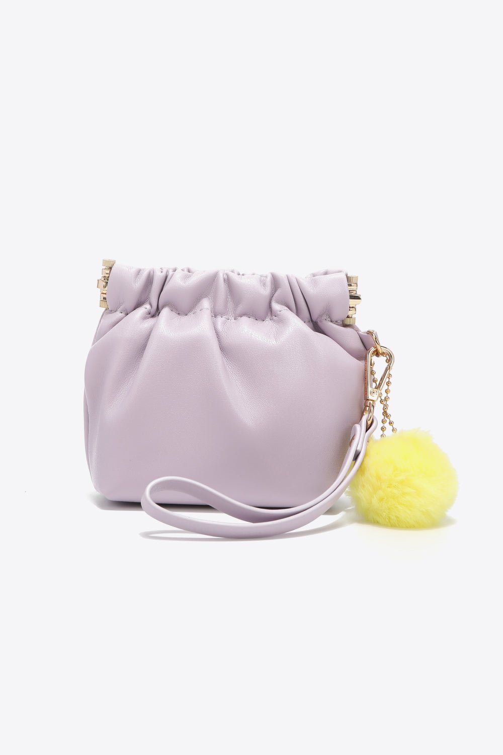 Nicole Lee USA - Vegan Leather Pom - Pom Pouch