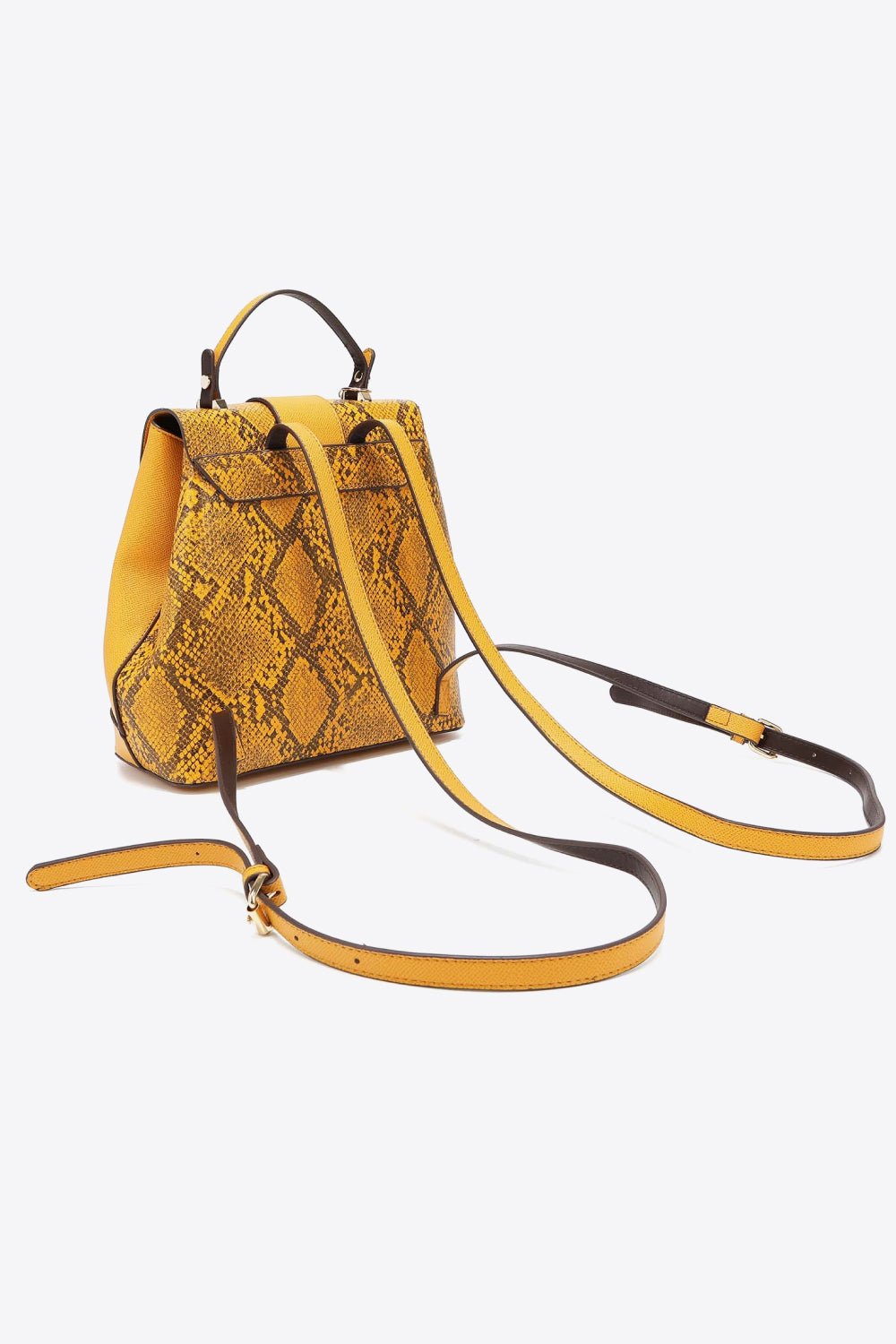 Nicole Lee USA - Vegan Leather Python Print 3 - Piece Bag Set