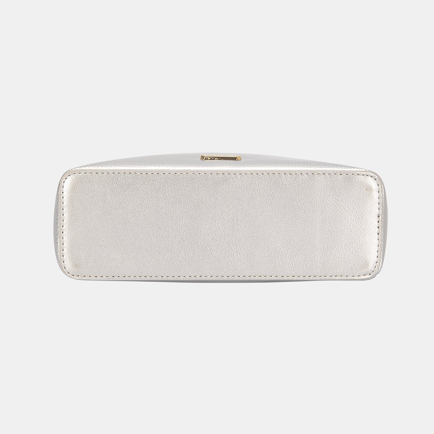 Pearl Finish Textured Small Vegan Leather HandbagHandbagDavid Jones