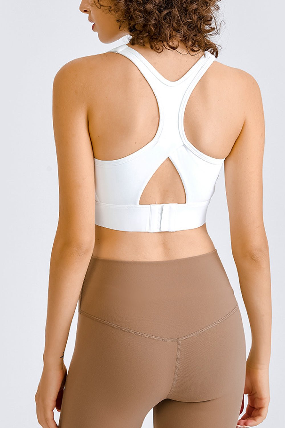 Beach Rose Co.Cross Back Yoga Crop Top