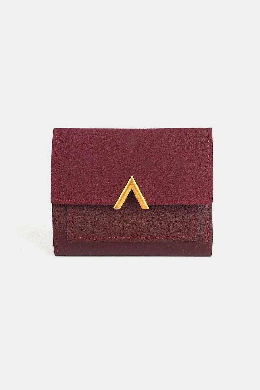 ZenanaVegan Leather Compact Trifold Wallet