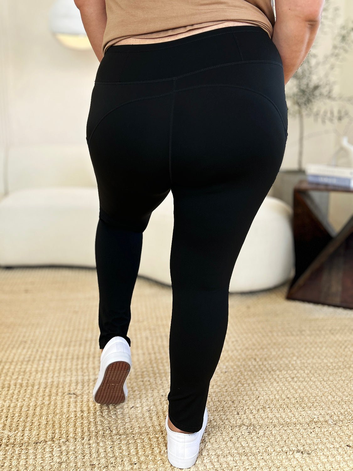 Beach Rose Co.Wide Waistband Yoga Pants