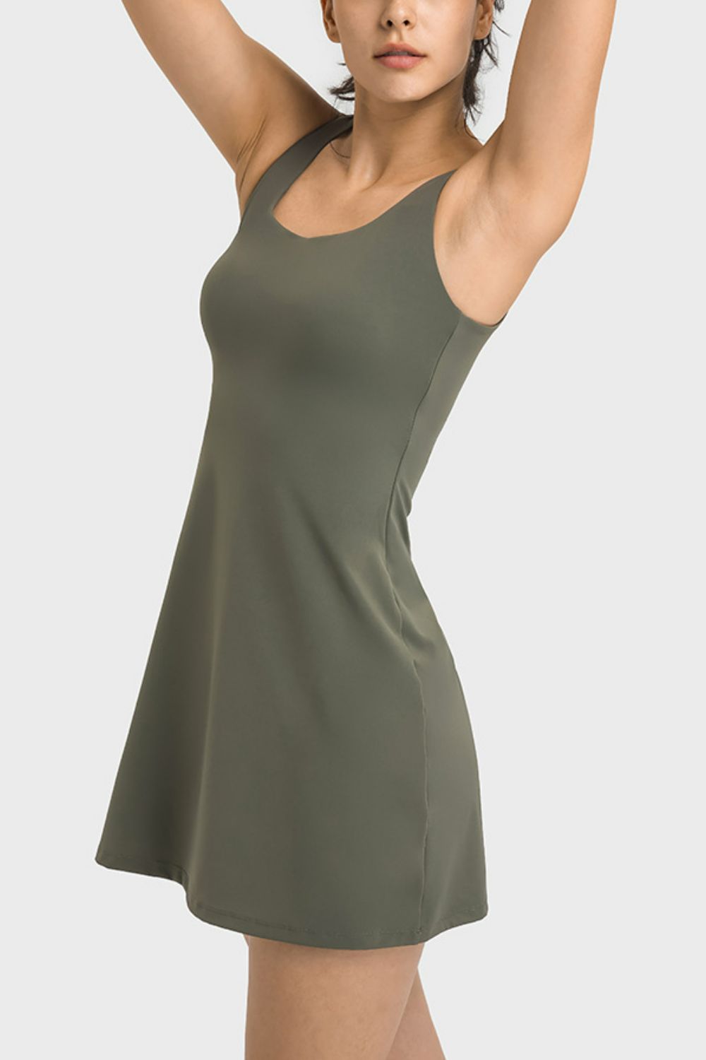 Beach Rose Co.Lined Tennis & Golf Mini Tank Dress