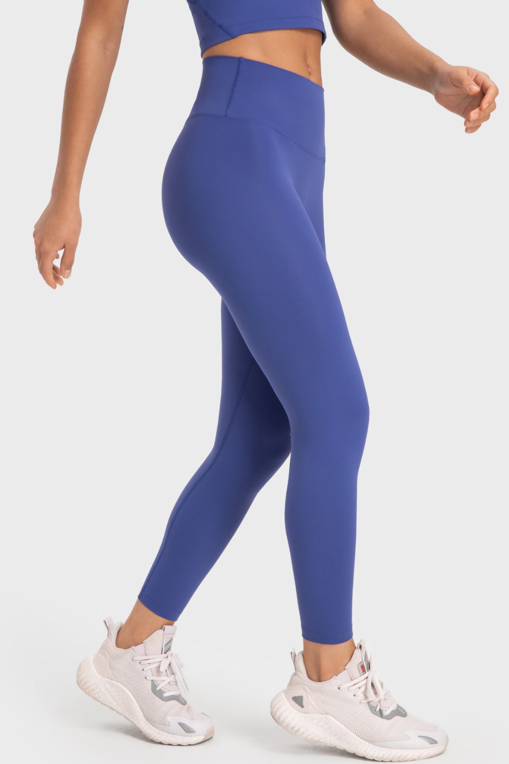 Beach Rose Co.Wide Waistband Full Length Active Leggings