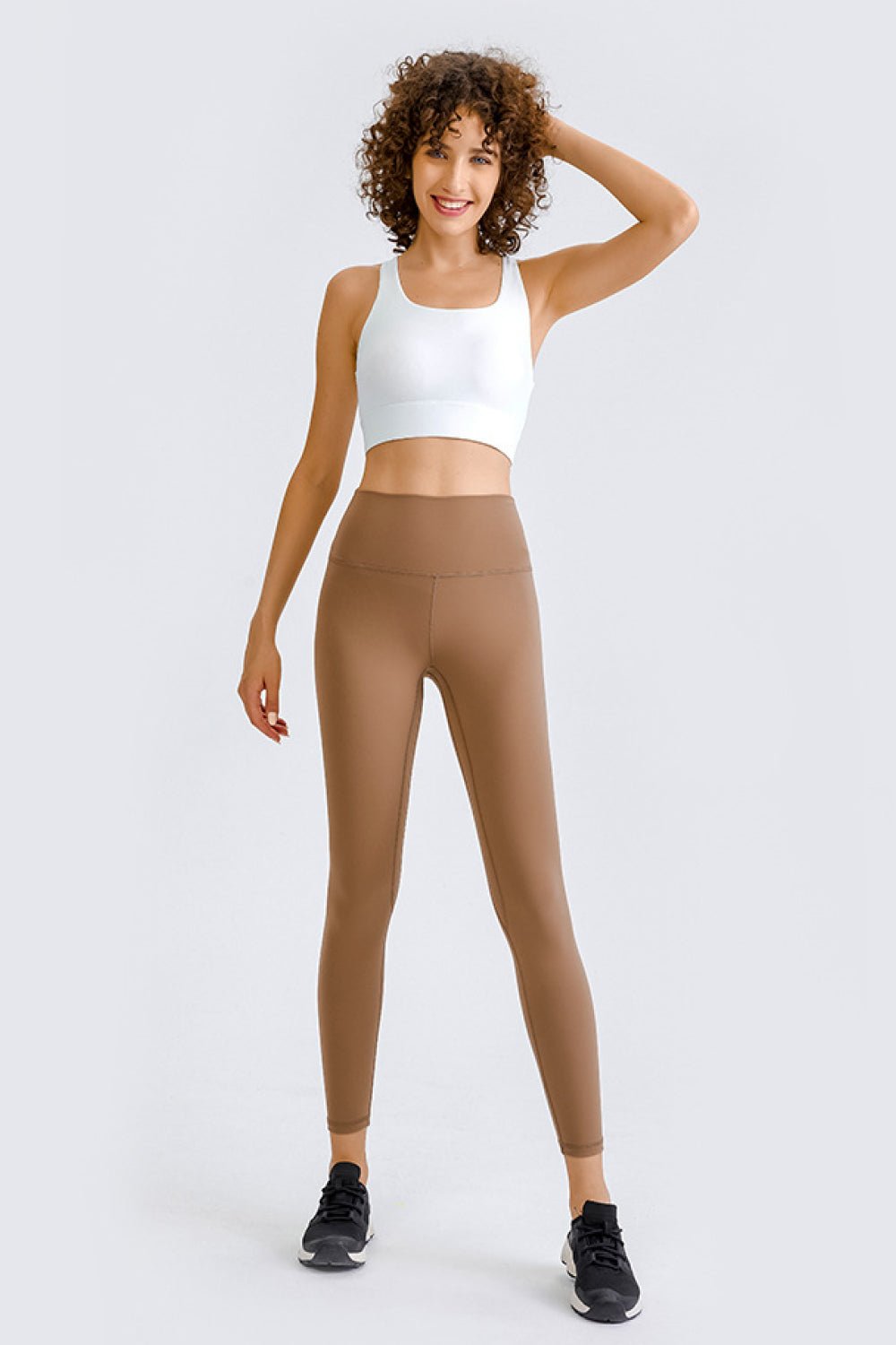 Beach Rose Co.Cross Back Yoga Crop Top