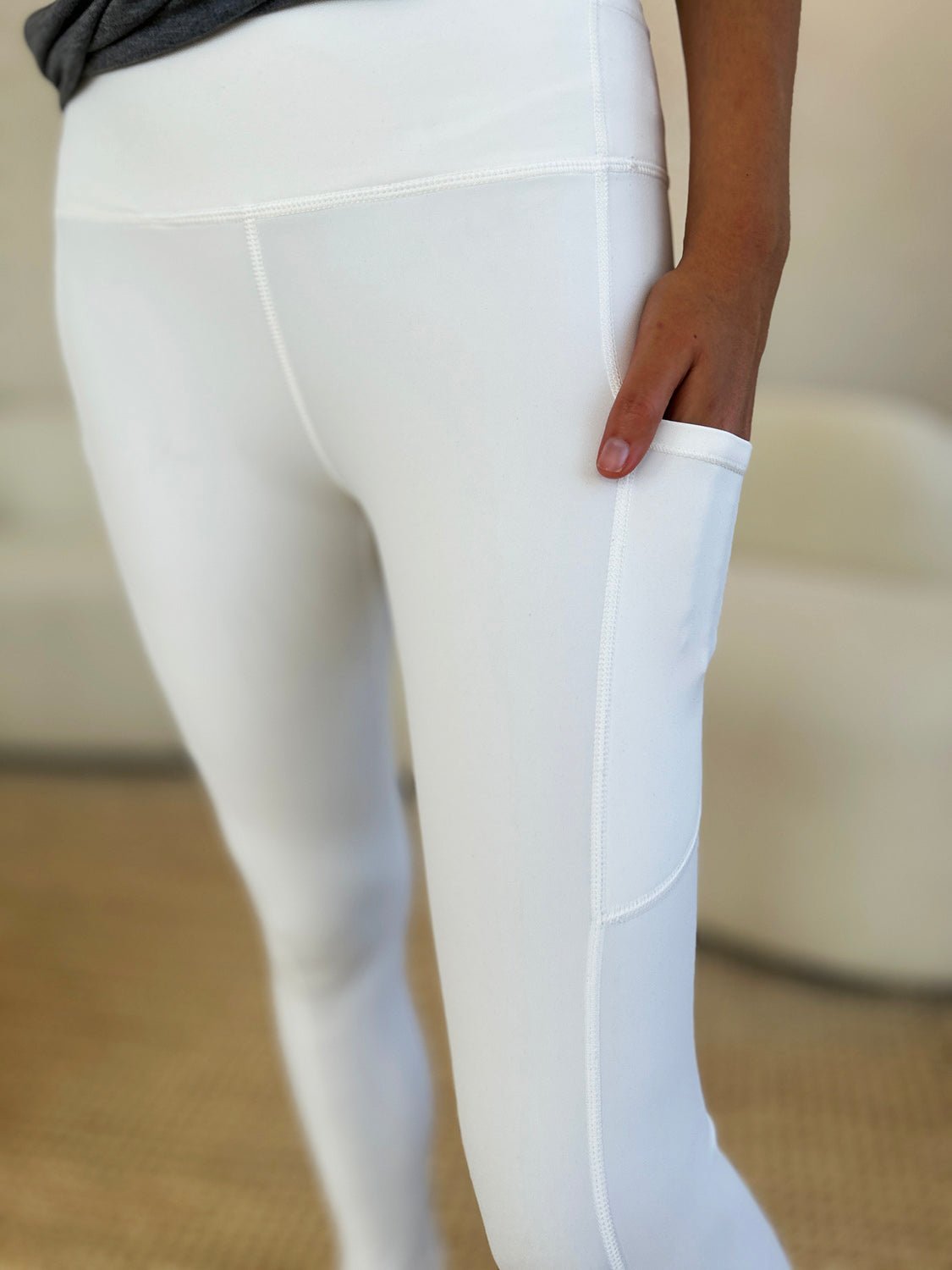 Beach Rose Co.Wide Waistband Yoga Pants