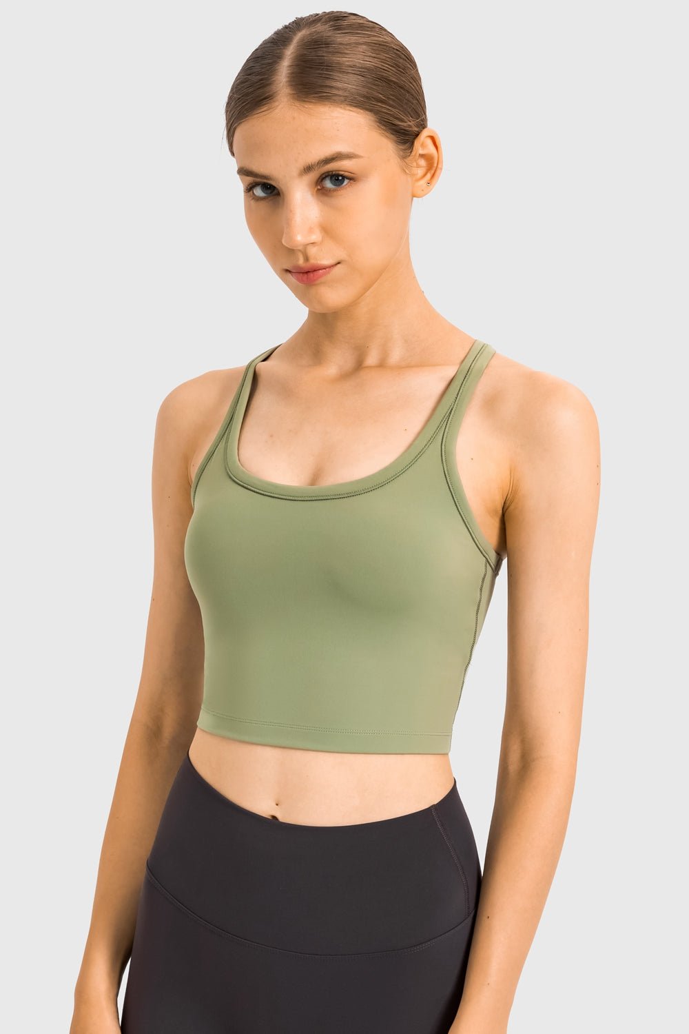 Beach Rose Co.Racerback Sports Bra