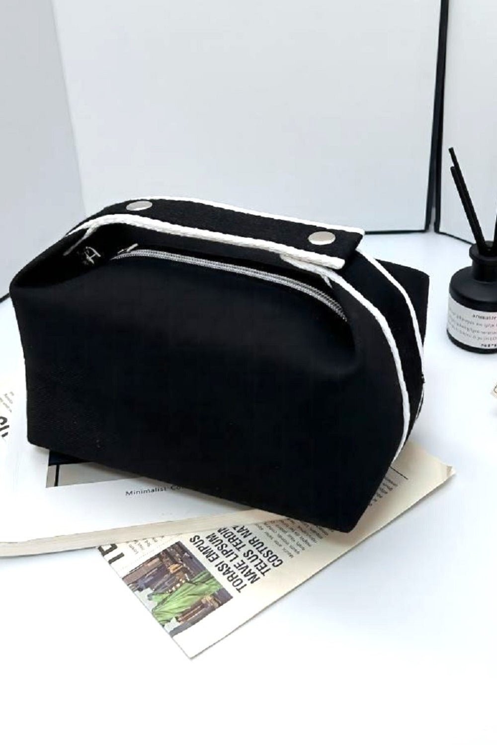 ZenanaWaterproof Canvas Travel Cosmetic Bag