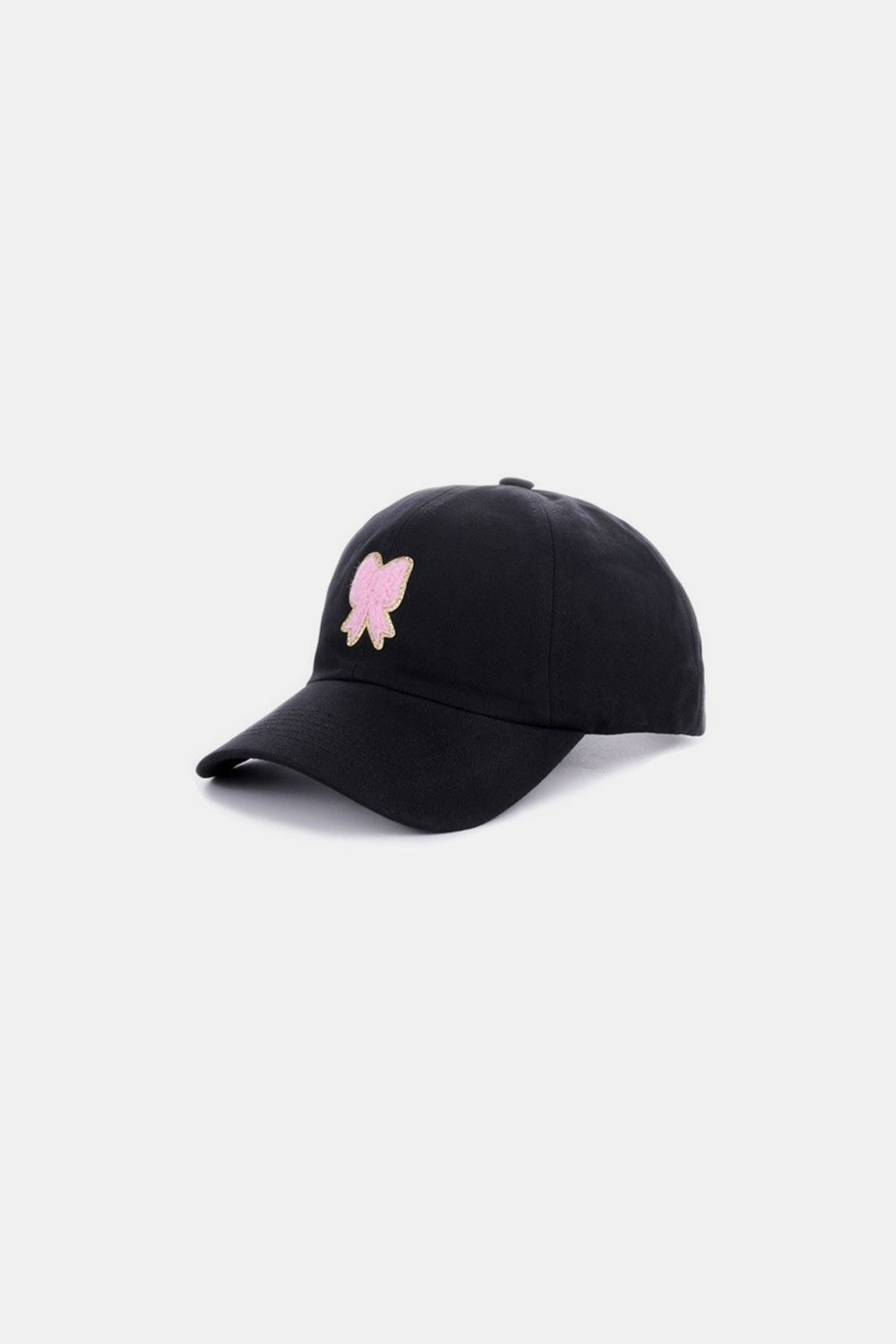 ZenanaChenille Bow Patch Baseball Cap