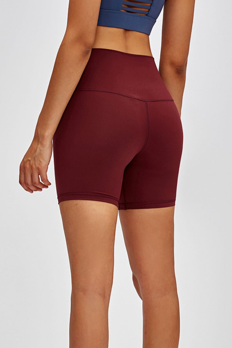 Beach Rose Co.High Waist Training Shorts