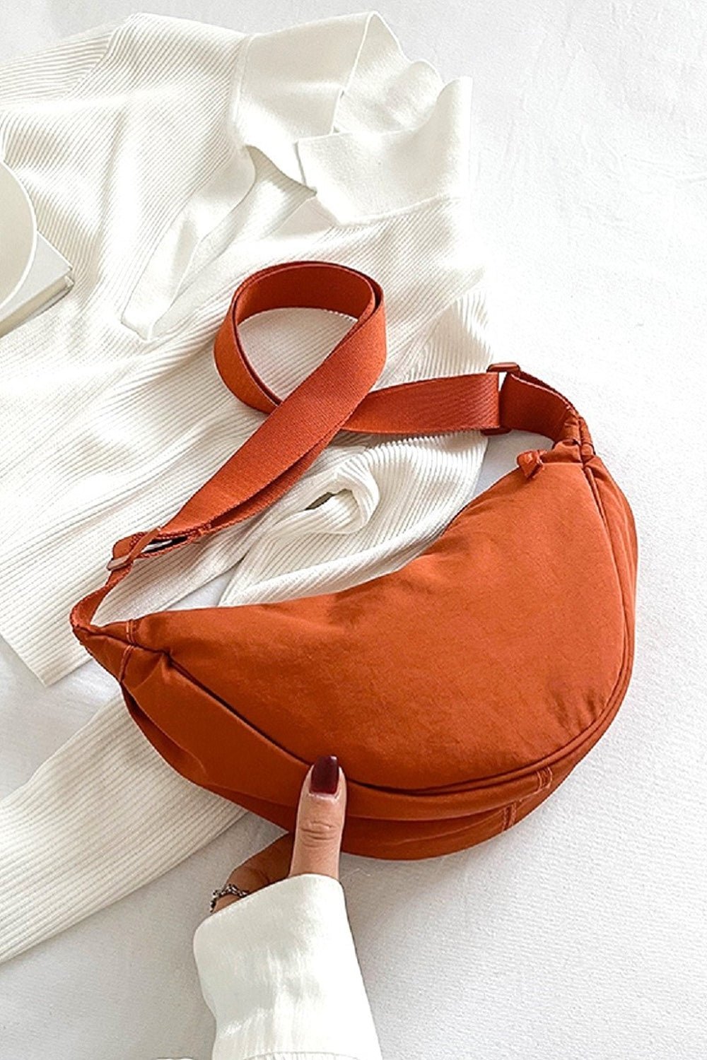 ZenanaCrescent Crossbody Sling Bag