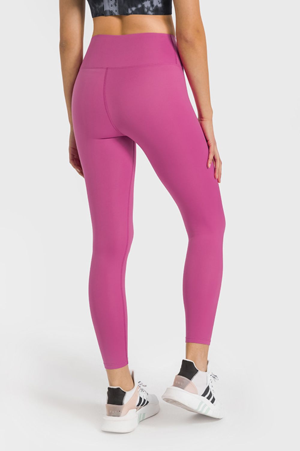 Beach Rose Co.High Waist Ankle - Length Yoga Leggings