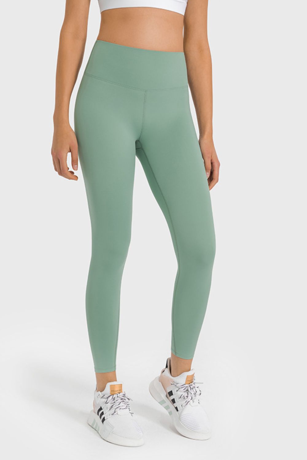 Beach Rose Co.High Waist Ankle - Length Yoga Leggings