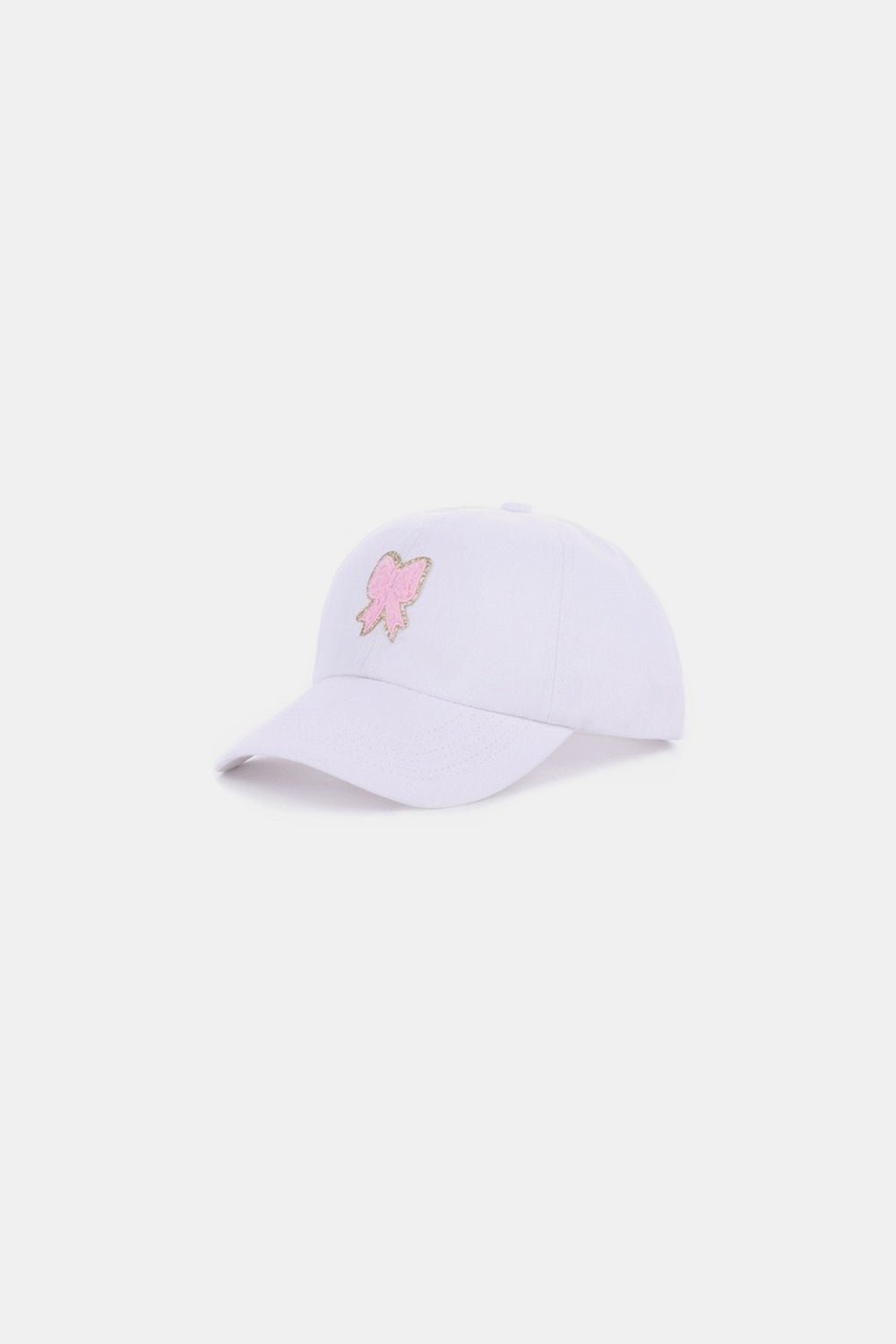 ZenanaChenille Bow Patch Baseball Cap