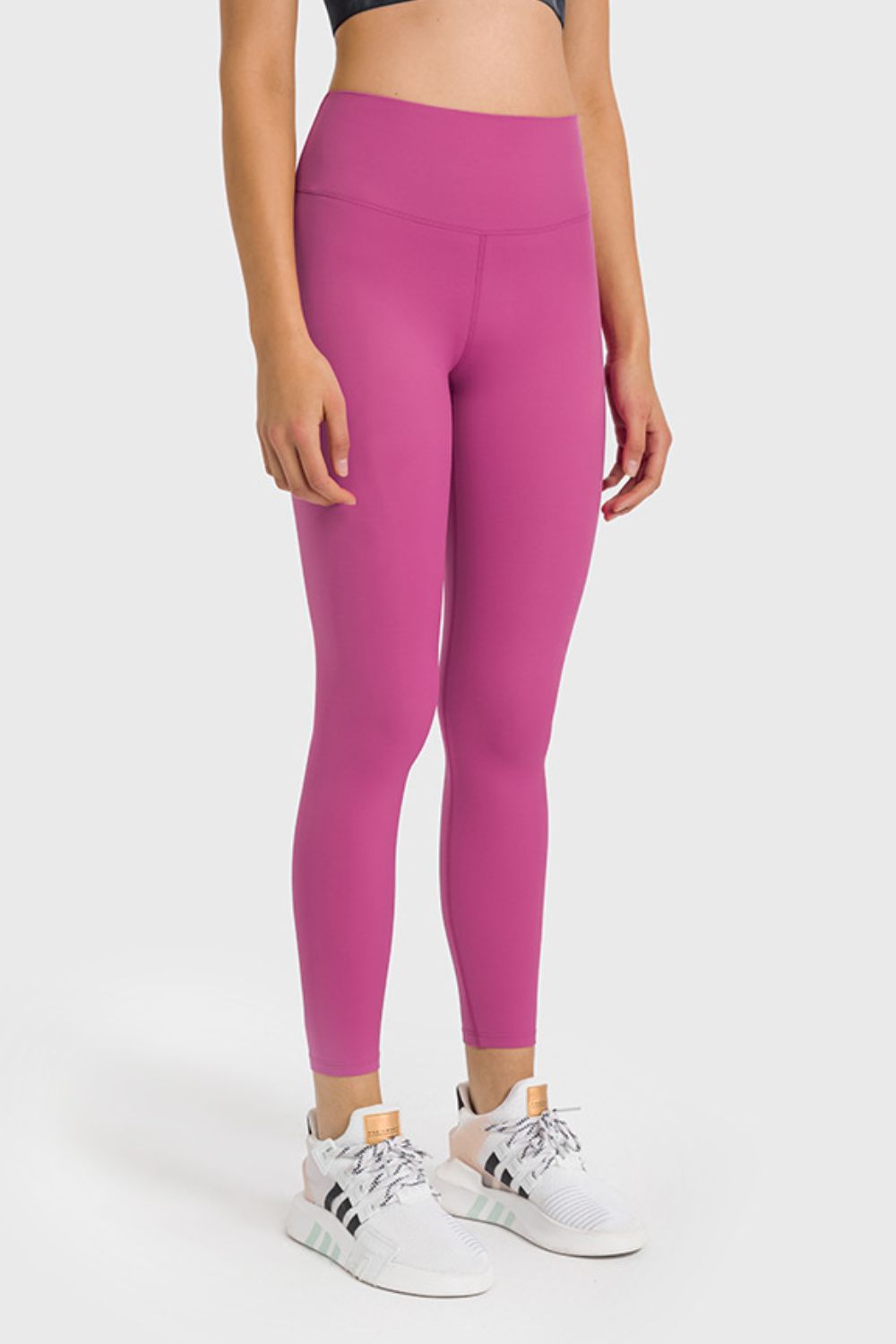 Beach Rose Co.High Waist Ankle - Length Yoga Leggings