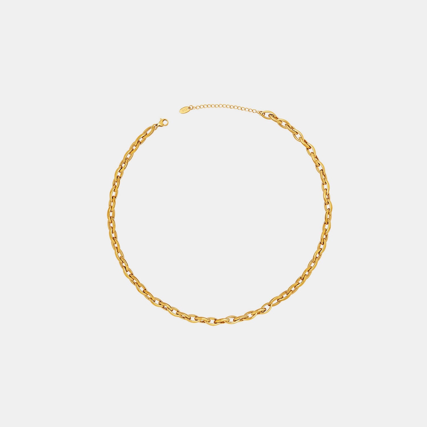 Beach Rose Co.Gold 16 - Inch Cable Chain Necklace