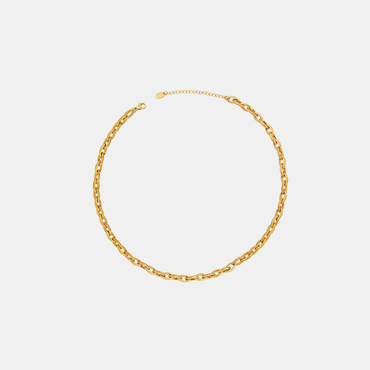Beach Rose Co.Gold 16 - Inch Cable Chain Necklace