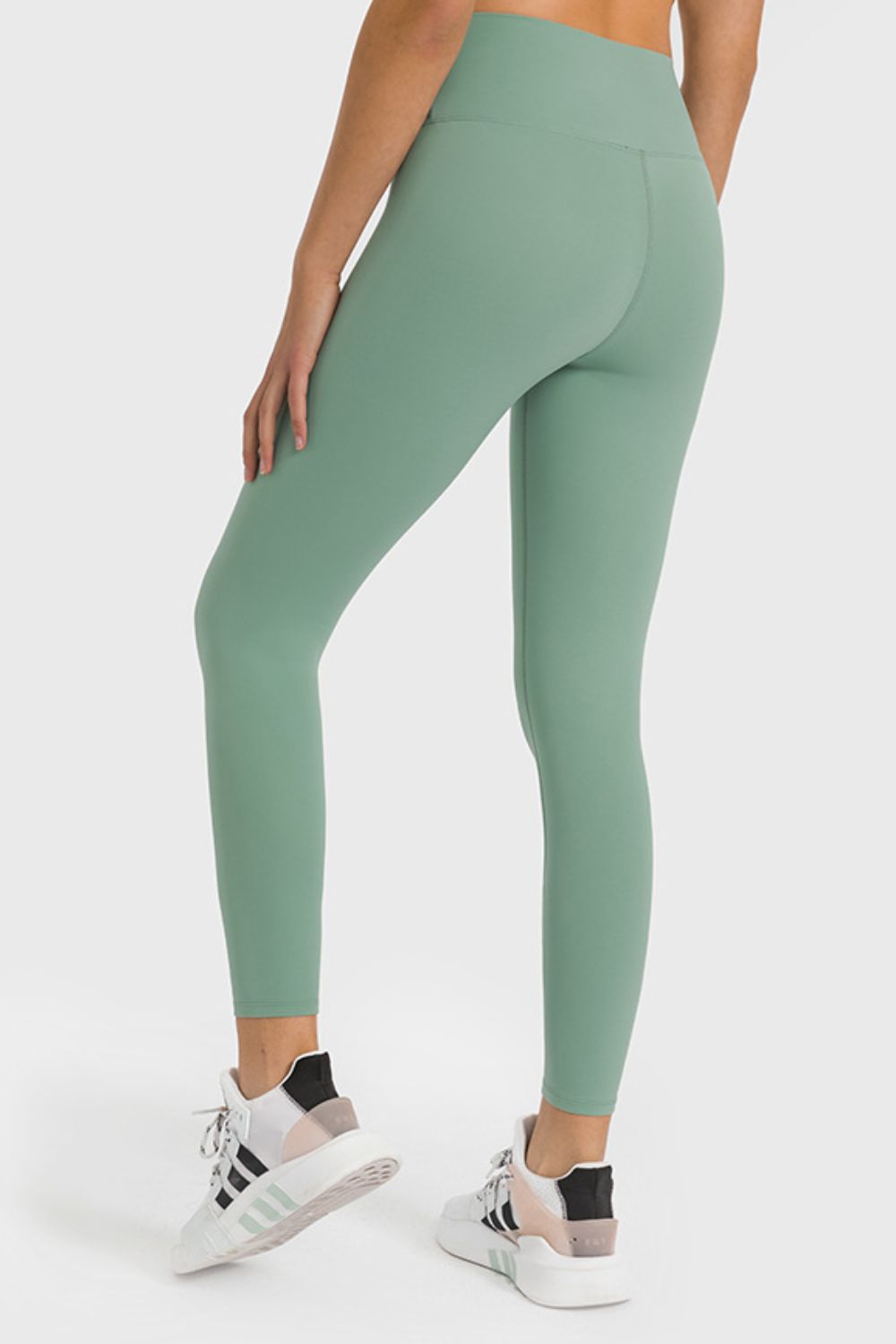 Beach Rose Co.High Waist Ankle - Length Yoga Leggings