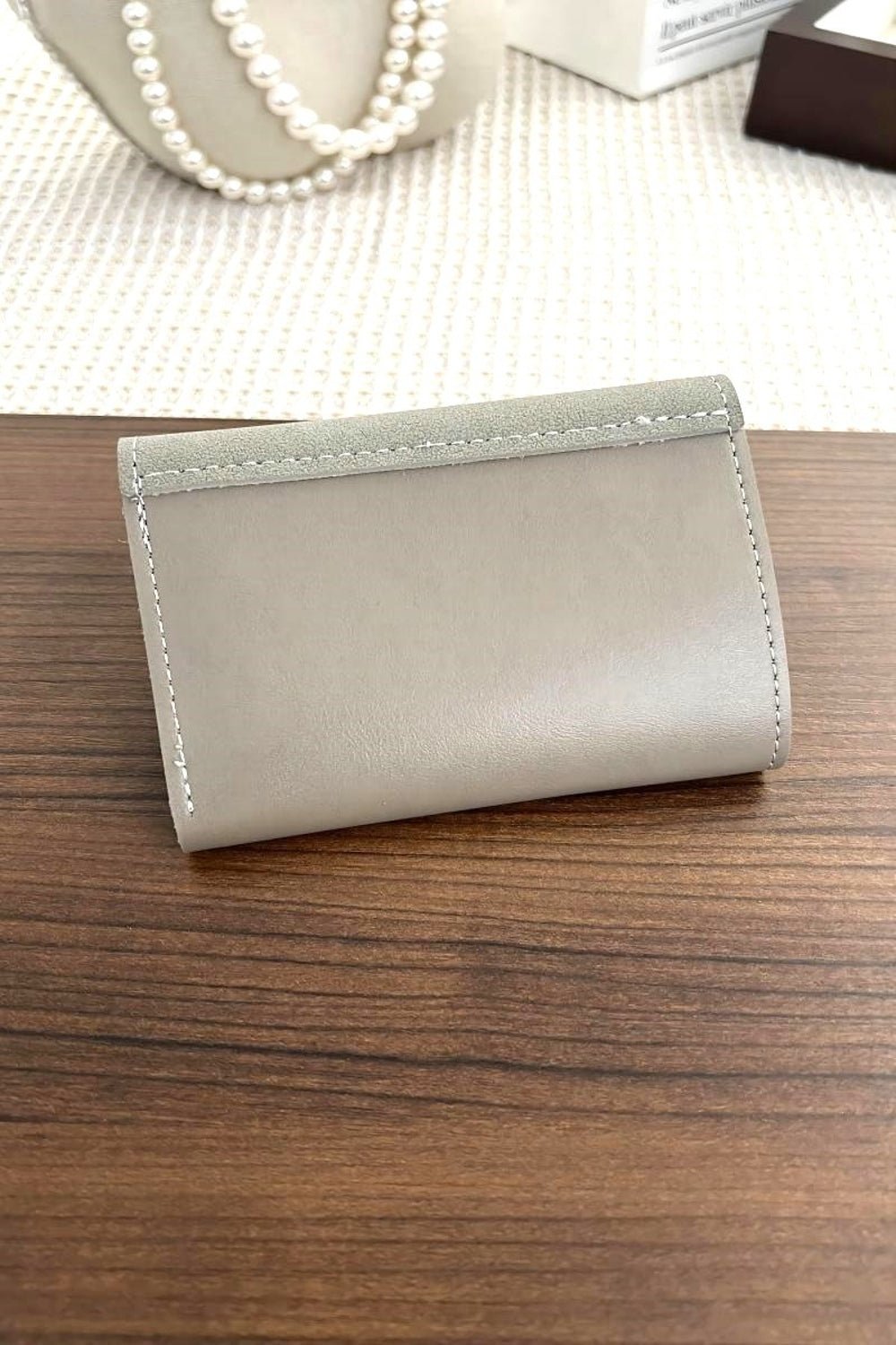 ZenanaVegan Leather Compact Trifold Wallet