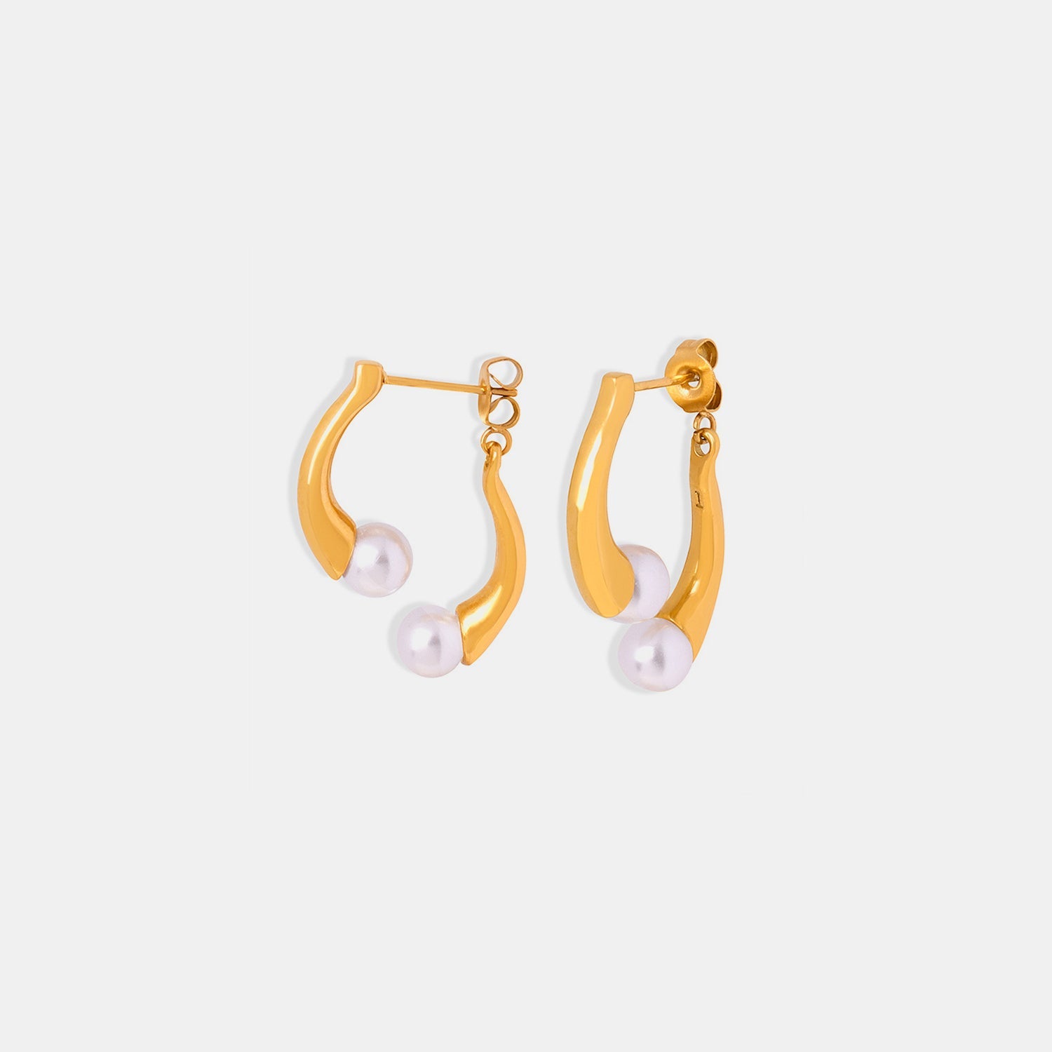 Beach Rose Co.Pearl Jacket Earrings