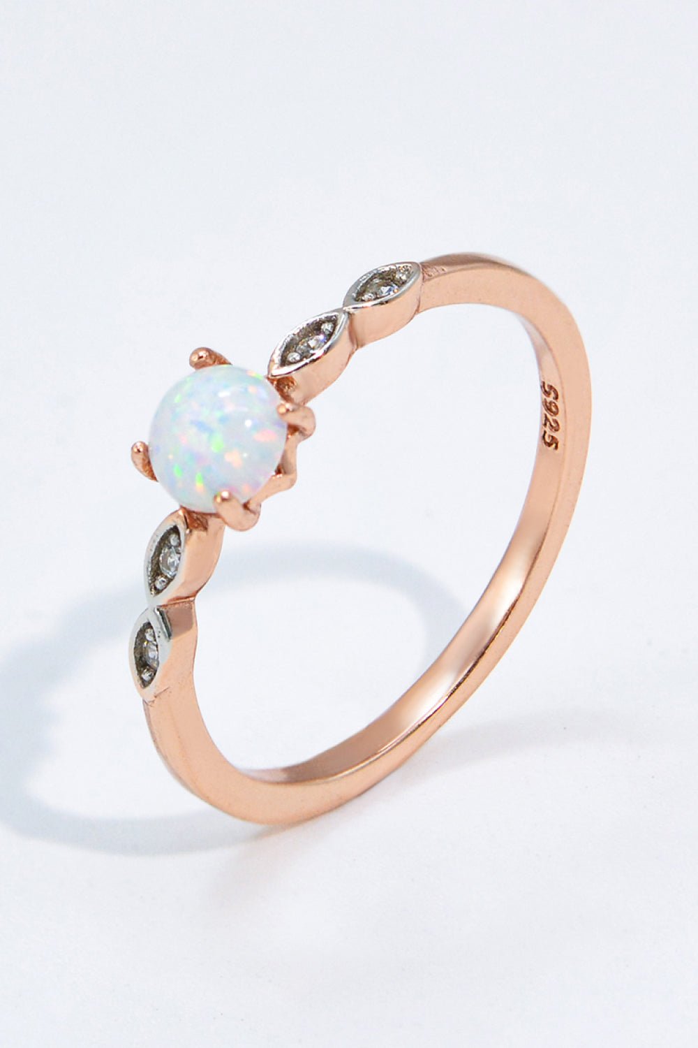 Rose Gold Opal RingRingBeach Rose Co.