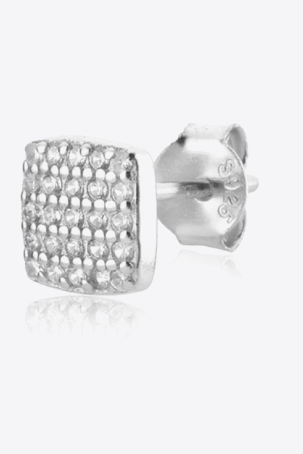 Square Zircon Stud EarringsEarringsBeach Rose Co.