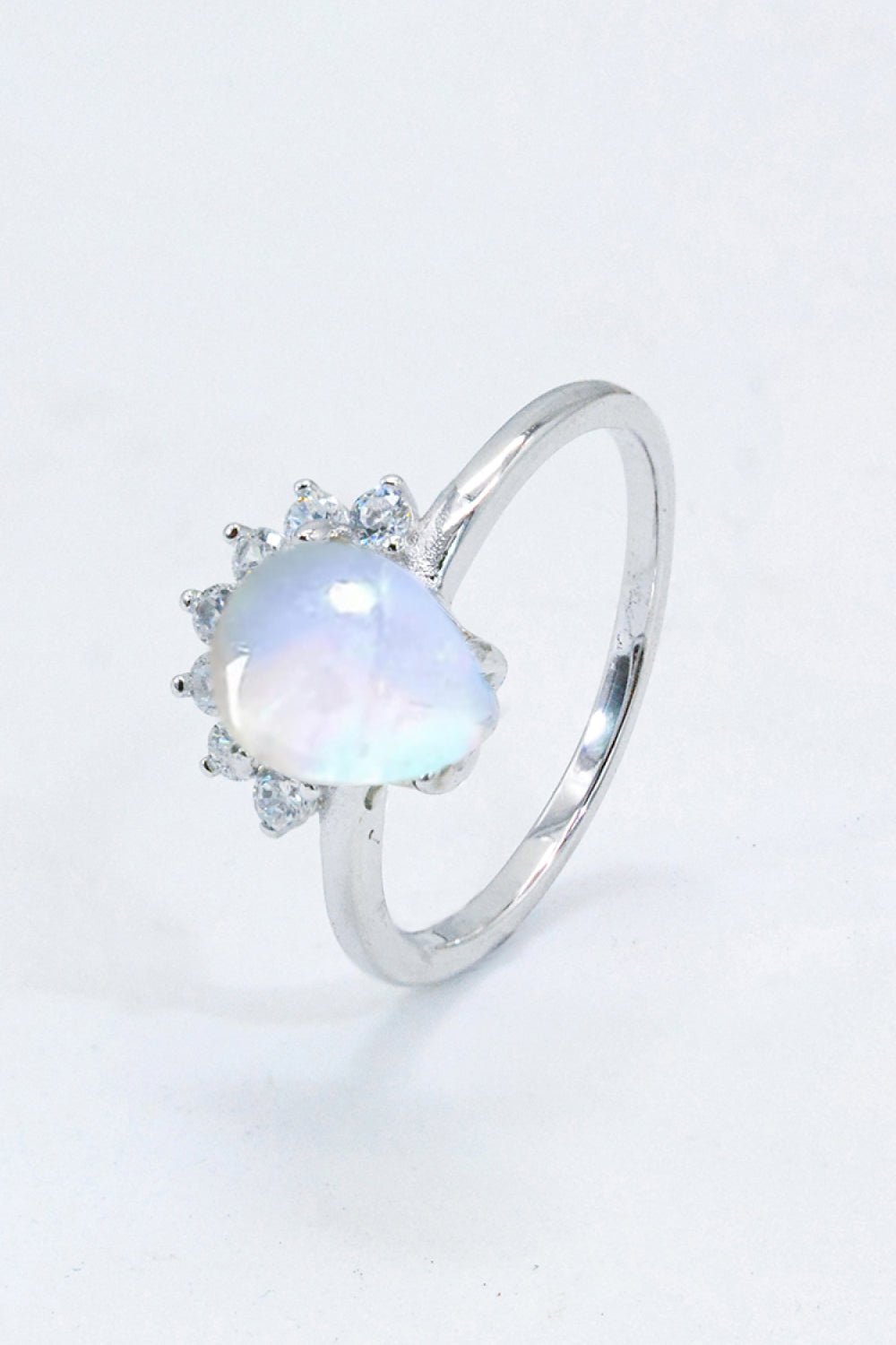 Teardrop Moonstone RingRingBeach Rose Co.