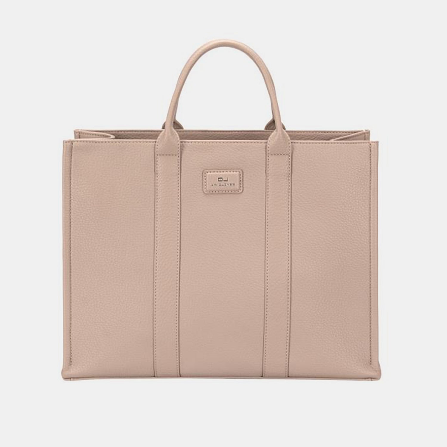 Textured Vegan Leather Briefcase ToteTote BagDavid Jones