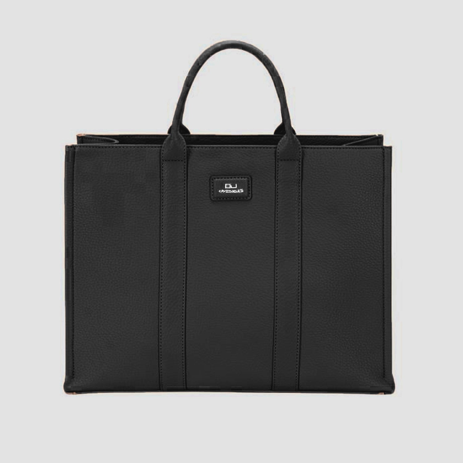 Textured Vegan Leather Briefcase ToteTote BagDavid Jones